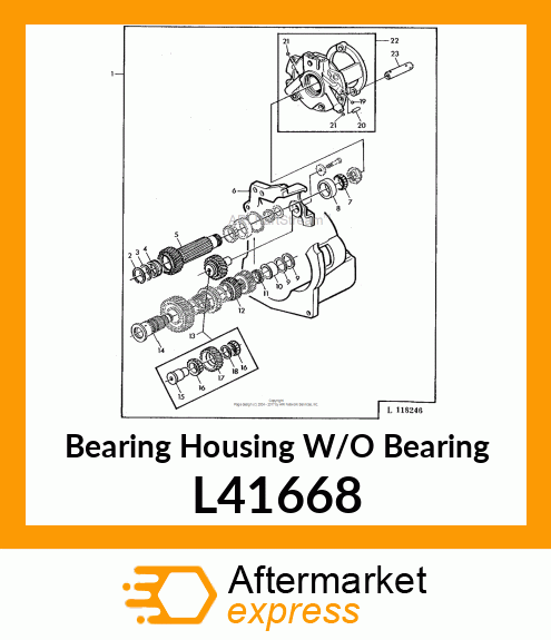 Bearing Housing W/O Bearing L41668