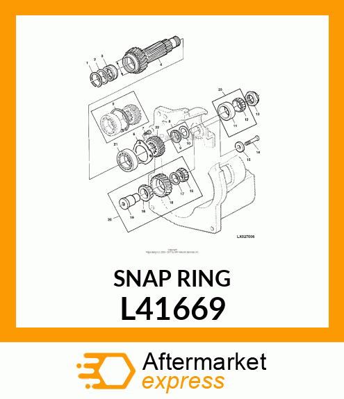 SNAP RING L41669