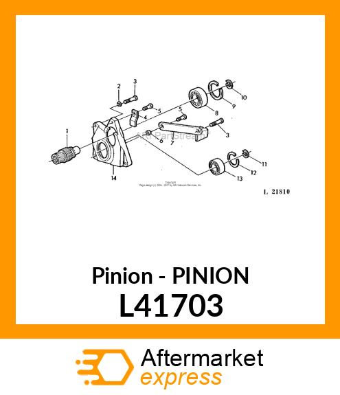 Pinion - PINION L41703