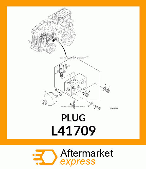 PLUG VSS M14X1.5 L41709