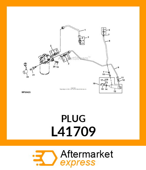 PLUG VSS M14X1.5 L41709