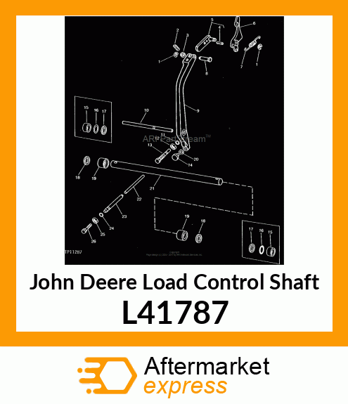 LOAD CONTROL SHAFT L41787