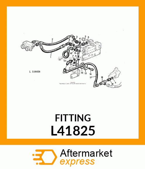 FITTING GES 12L/M16X1.5 L41825