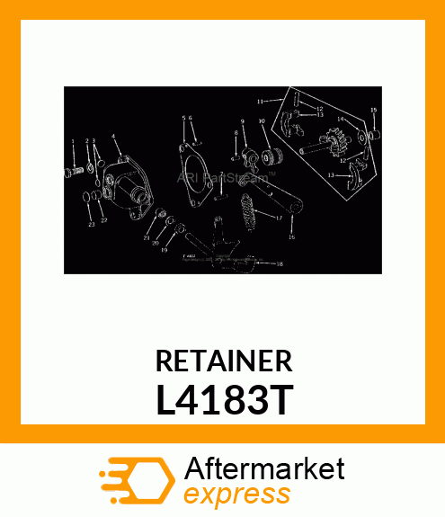 RETAINER, SEAL L4183T