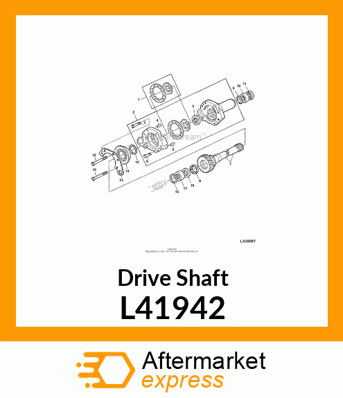 Drive Shaft L41942