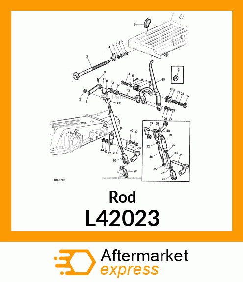 Rod L42023