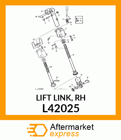 LIFT LINK, RH L42025