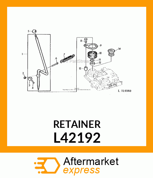 RETAINER L42192