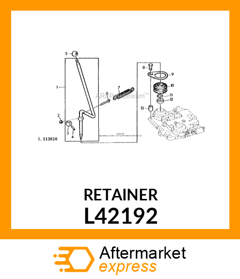 RETAINER L42192