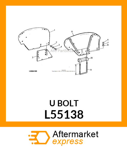 U-Bolt L55138