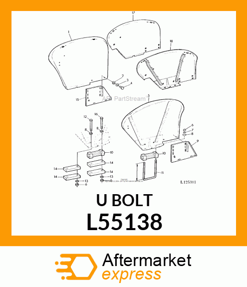 U-Bolt L55138