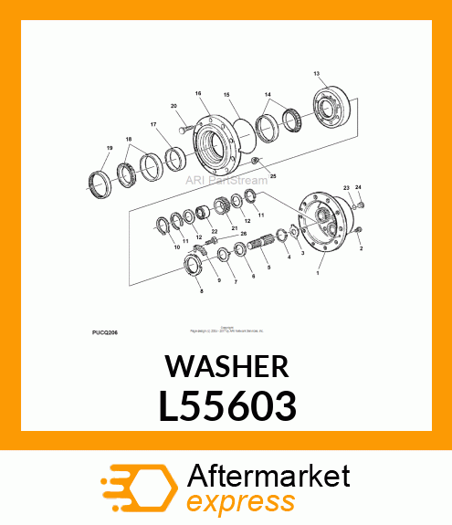WASHER L55603