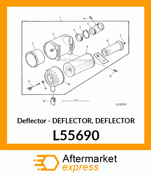 Deflector L55690