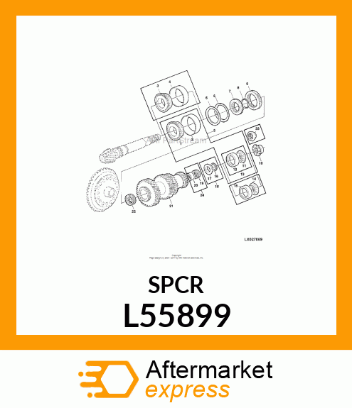 Spacer L55899