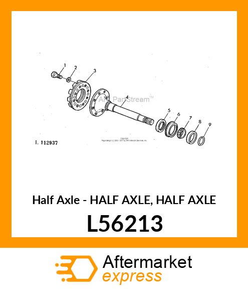 Half Axle L56213