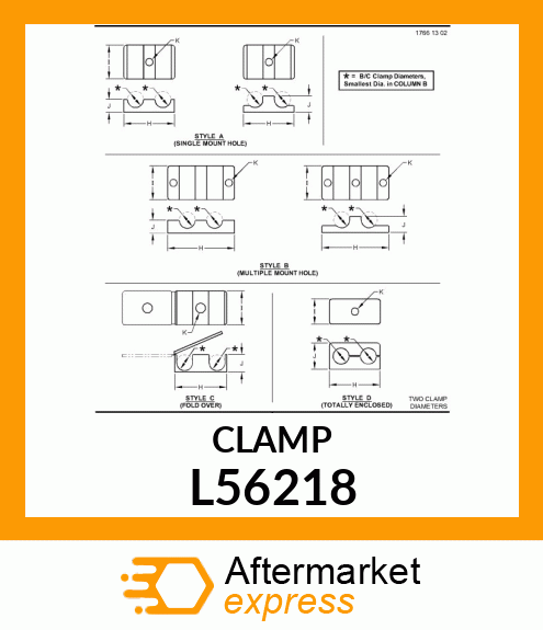 CLAMP L56218