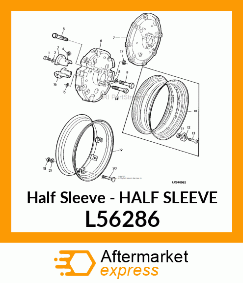 Half Sleeve - HALF SLEEVE L56286