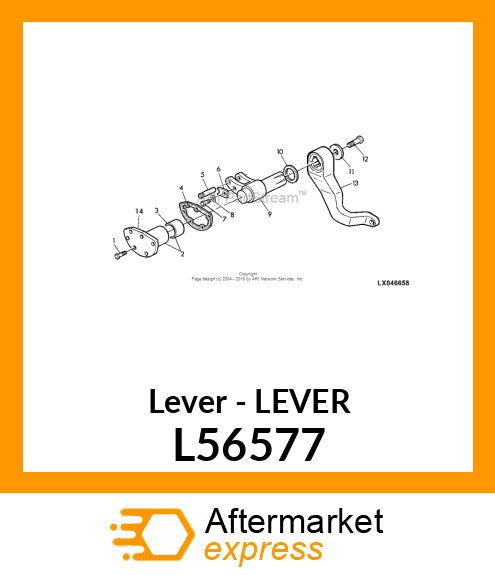 Lever L56577