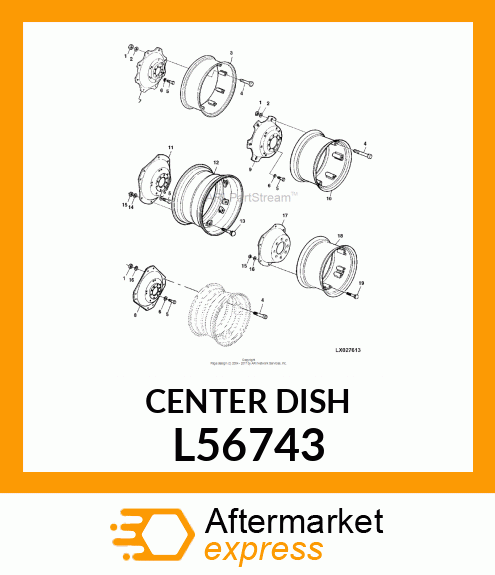 Wheel Center - Wheel Center L56743