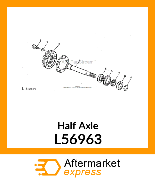 Half Axle L56963