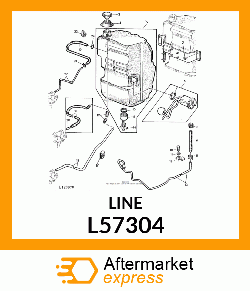 Fuel Line L57304