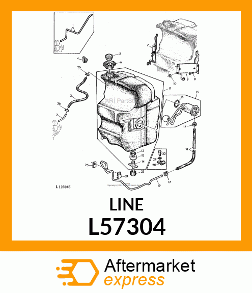 Fuel Line L57304