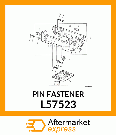 PIN FASTENER L57523