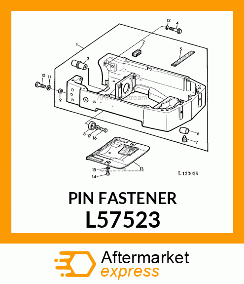 PIN FASTENER L57523