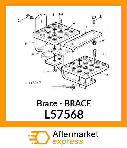 Brace L57568