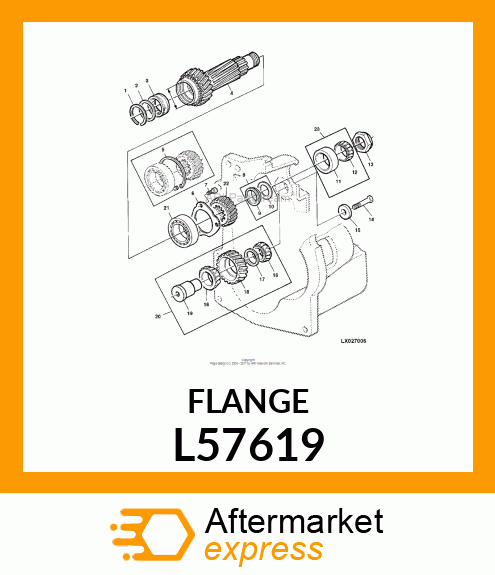 FLANGE L57619