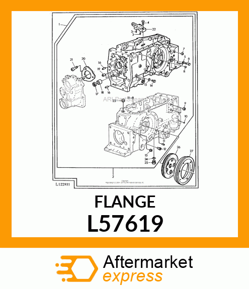 FLANGE L57619