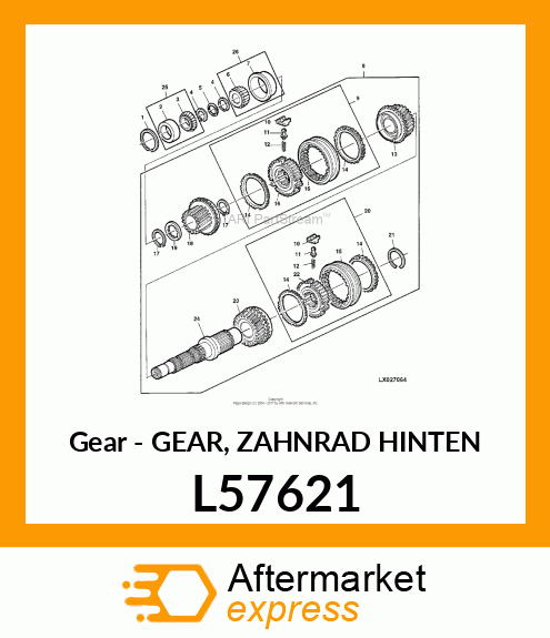 Gear L57621