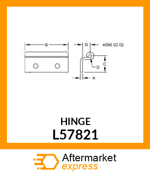 HINGE L57821
