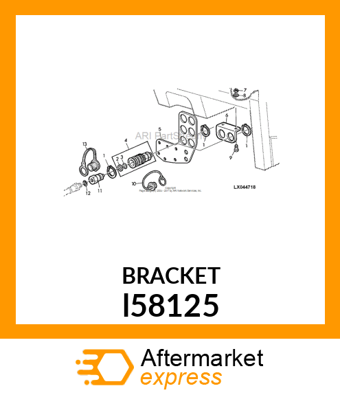 BRACKET l58125