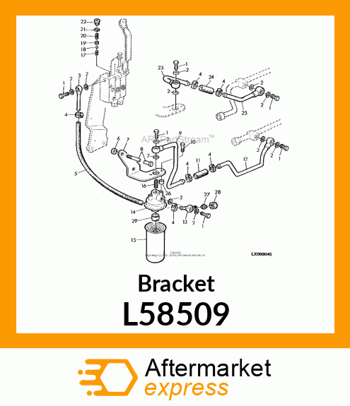 Bracket L58509