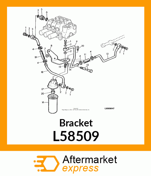 Bracket L58509