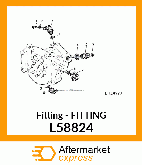 Fitting L58824