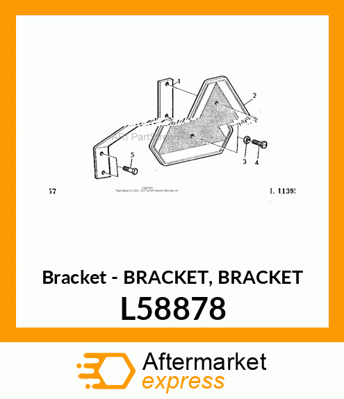 Bracket L58878