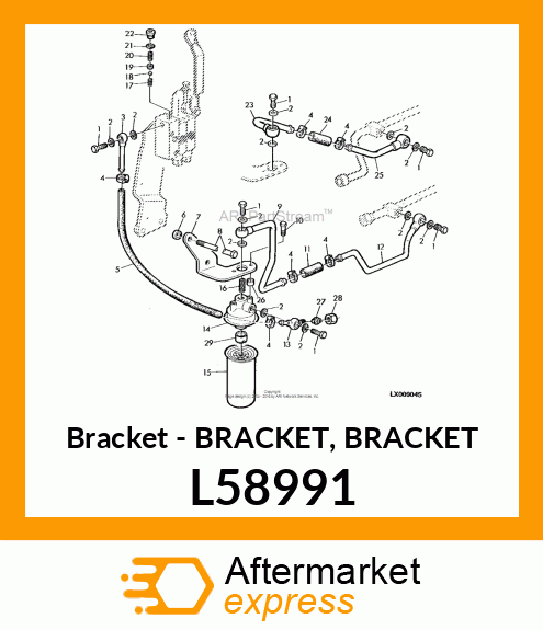 Bracket L58991