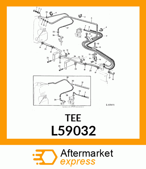 Tee Fitting L59032