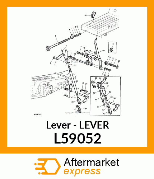 Lever L59052