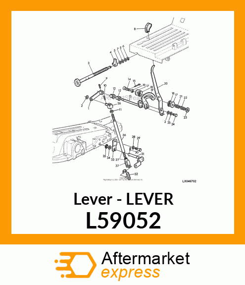 Lever L59052