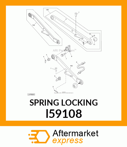 PIN, SPRING LOCKING l59108