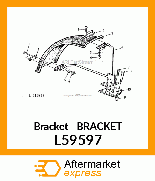 Bracket L59597