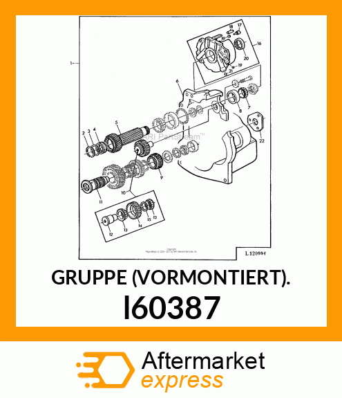 GRUPPE (VORMONTIERT). l60387