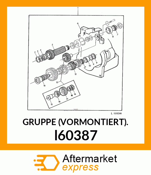 GRUPPE (VORMONTIERT). l60387