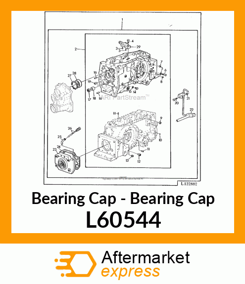 Bearing Cap - Bearing Cap L60544