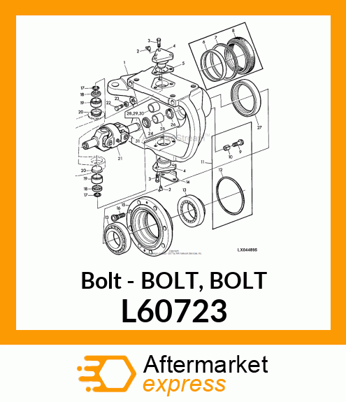 Bolt L60723