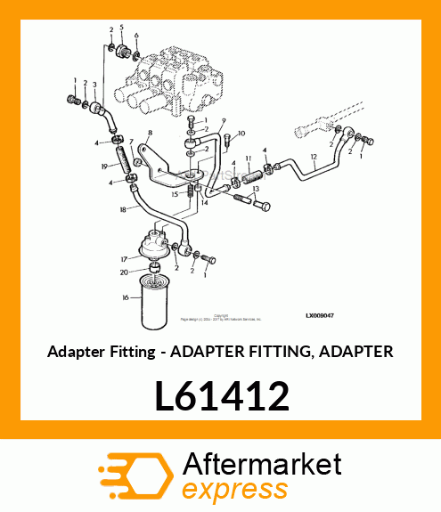 Adapter Fitting L61412