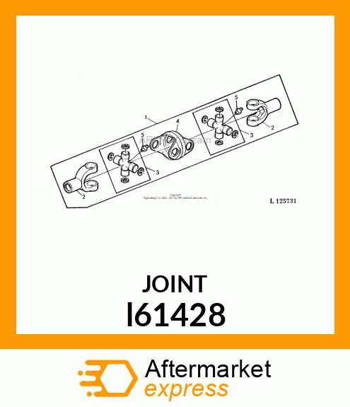 UNIVERSAL JOINT l61428